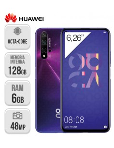 Huawei : Nova 5T 6/128GB DS Morado