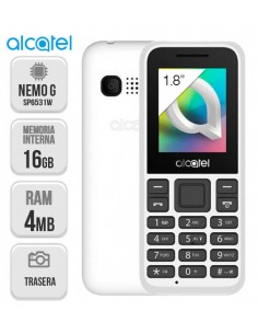 Alcatel : 1066D - Blanco