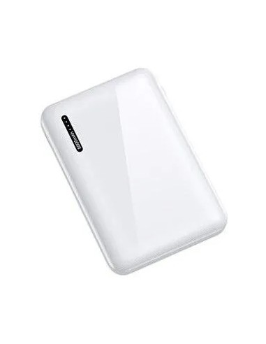 Usams : Batería externa PB39 Dual 5000 mAh - blanca (blíster)