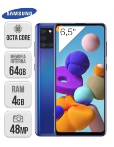 Samsung : A217 Galaxy A21s DS 4/64GB - Azul