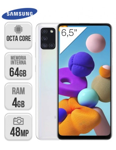 Samsung : A217 Galaxy A21s DS 4/64GB - Blanco