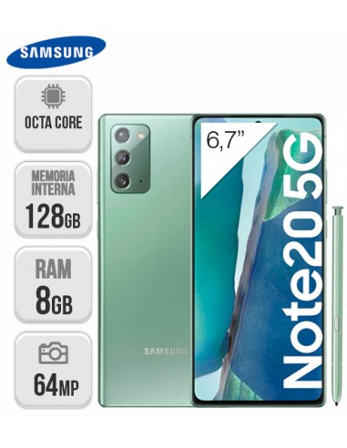 Samsung : N981 Galaxy Note 20 5G 8/128GB - Verde Místico