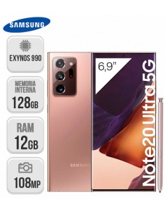 Samsung : N986 Galaxy Note 20 Ultra 5G 12/128GB - Bronce Místico
