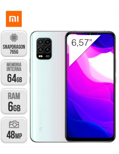 Xiaomi : Mi 10 Lite 5G 6/64GB - Blanco Sueño