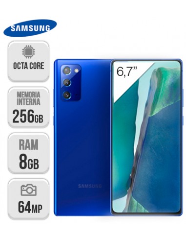 Samsung : N980 Galaxy Note 20 8/256GB - Azul Místico