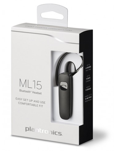 Plantronics : Manos libres Bluetooth ML15 - negra (blíster)