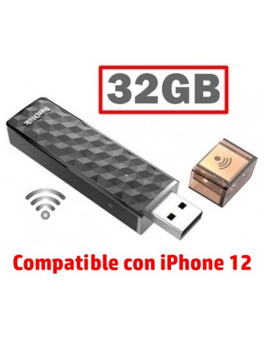 Sandisk : Pendrive inalámbrico Connect Stick 32GB (blíster)