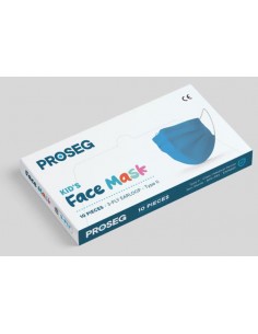 Mascarilla infantil - azul