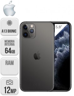 Apple : Iphone 11 Pro 64GB Gris Espacial