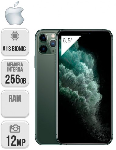 Apple : Iphone 11 Pro Max 256GB Verde Noche