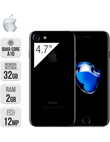 Apple : IPhone 7 32GB Negro Brillante
