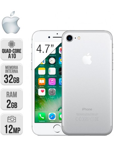 Apple : IPhone 7 32GB Plata