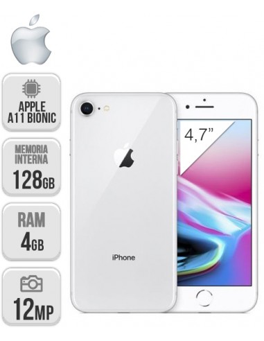 Apple : IPhone 8 128GB Plata