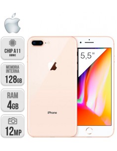Apple : IPhone 8 Plus 128GB Dorado