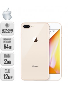 Apple : IPhone 8 Plus 64GB Dorado