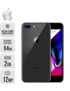 Apple : IPhone 8 Plus 64GB Negro