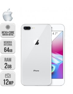 Apple : IPhone 8 Plus 64GB Plata