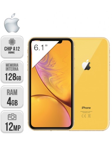 Apple : Iphone XR 128GB Amarillo