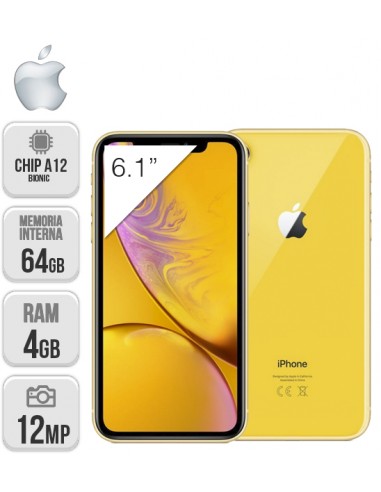 Apple : Iphone XR 64GB Amarillo