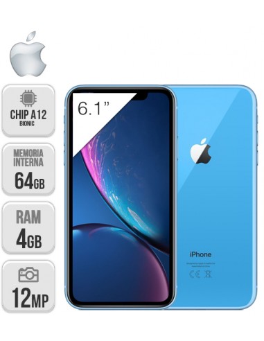 Apple : Iphone XR 64GB Azul