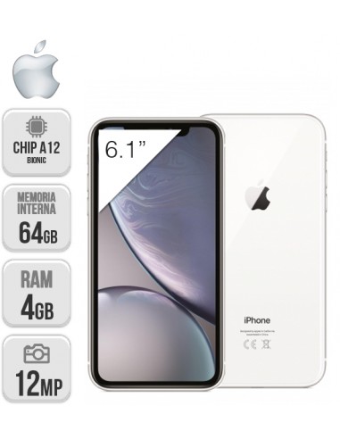 Apple : Iphone XR 64GB Blanco