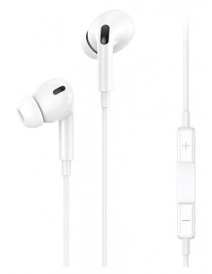 Usams : Manos libres con cable EP41 (Jack 3.5mm) - blanco (blíster) 2