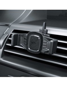 Hoco : Soporte de rejilla 360 grados - negro/gris (blíster) 2