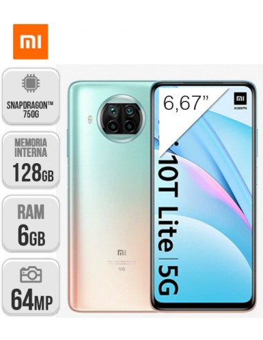 Xiaomi : Mi 10T Lite 5G 6/128GB - Rosa Dorado