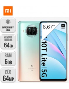 Xiaomi : Mi 10T Lite 5G 6/64GB - Rosa Dorado