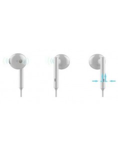 Huawei : Manos libres con cable AM115 - blanco (bulk) 2
