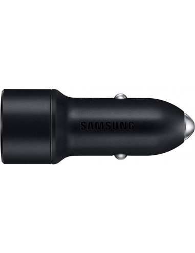 Samsung : Cargador de coche 2xUSB Fast Charge - negro (blíster)