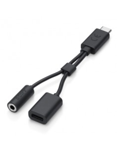 Sony : Adaptador EC270 (Type-C / Type-C + hembra jack 3.5mm) - negro (bulk)