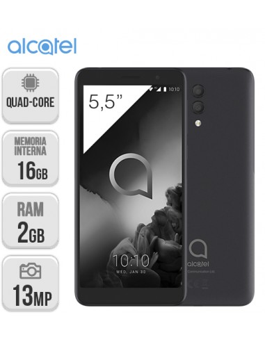 Alcatel : 1X DS 2019 (5008) 2/16GB LTE - Peeble Black