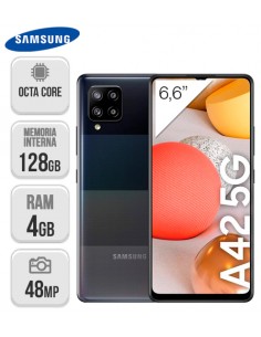 Samsung : A426 Galaxy A42 5G 4/128GB - negro