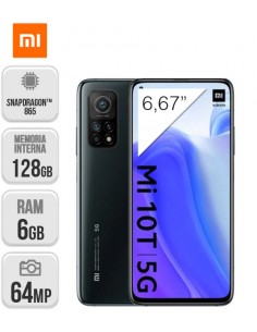 Xiaomi : Mi 10T 5G 6/128GB - Negro Cósmico