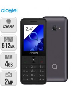 Alcatel : 3088X 4G 2.4 DS Gris Oscuro