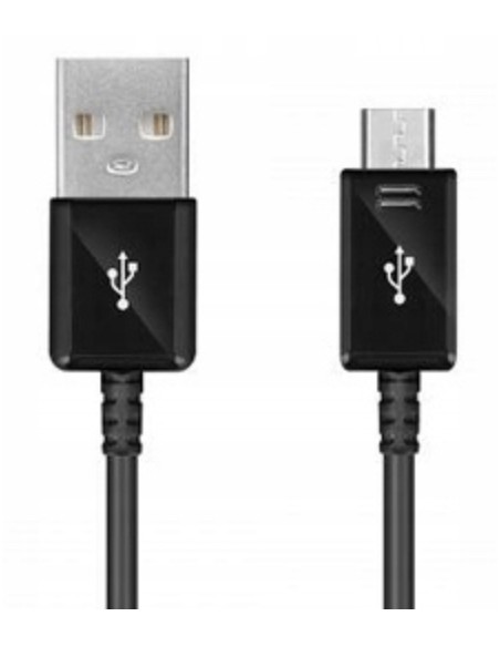 Samsung : Cable de datos EP-DG925 - negro (microUSB 1.2m) (bulk)