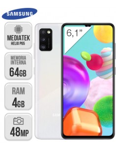 Samsung : A415 Galaxy A41 DS 4/64GB - Blanco