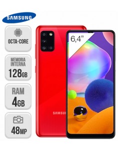 Samsung : A315 Galaxy A31 DS 4/128GB - Rojo