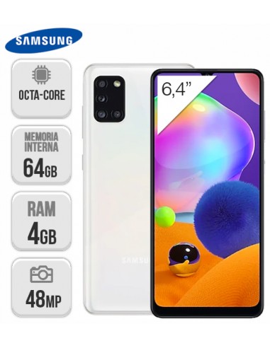 Samsung : A315 Galaxy A31 DS 4/64GB - Blanco