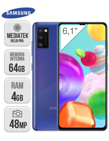 Samsung : A415 Galaxy A41 DS 4/64GB - Azul