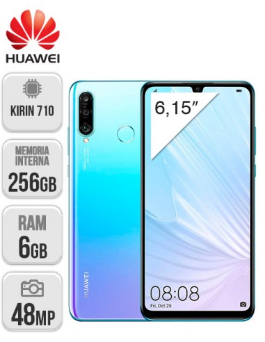Huawei : P30 Lite New Edition 6/256GB - Azul
