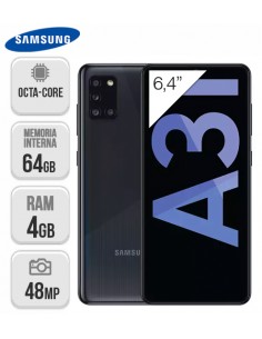 Samsung : A315 Galaxy A31 DS 4/64GB - Negro