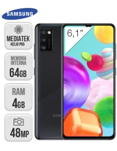 Samsung : A415 Galaxy A41 DS 4/64GB - Negro