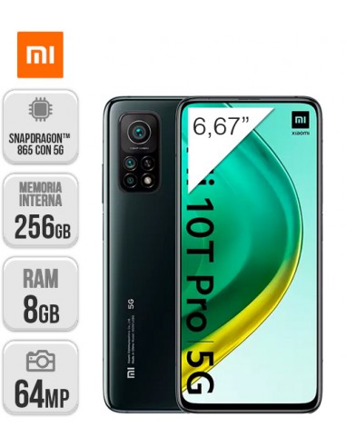 Xiaomi : Mi 10T Pro 5G 8/256GB - Negro Cósmico