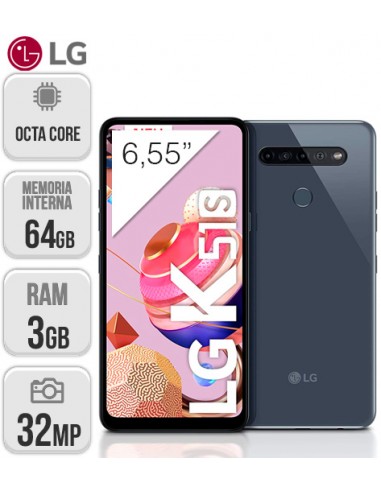 LG : K51S 3/64GB - Titanium