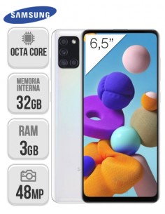 Samsung : A217 Galaxy A21s DS 3/32GB - Blanco