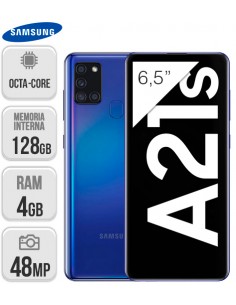 Samsung : A217 Galaxy A21s DS 4/128GB - Azul