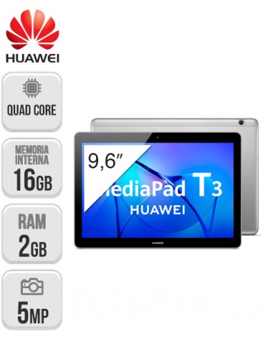Huawei : MediaPad T3 10 LTE 2/16GB - Dorado