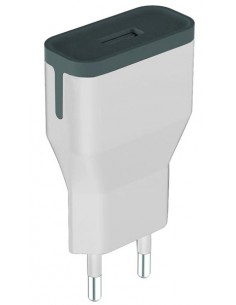 MFi : Cargador de red Lightning 1A blanco (homologado por Apple) (blíster)